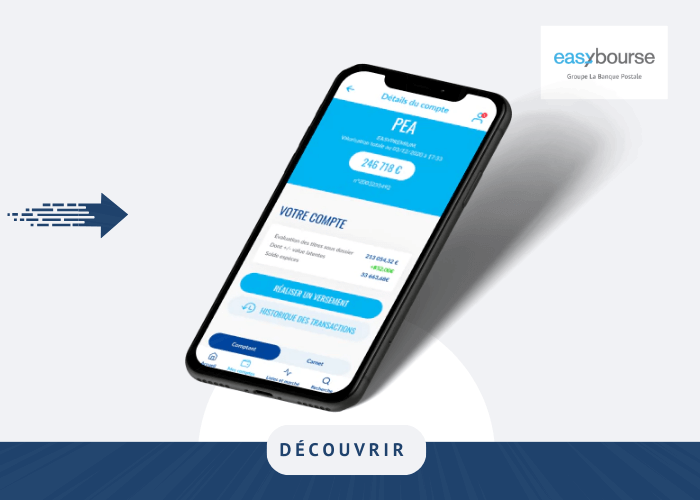 Visuel de la plateforme EasyBourse