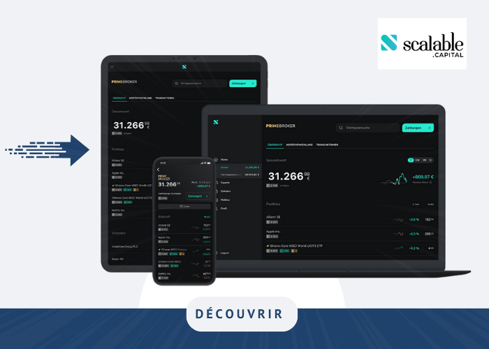 Visuel de la plateforme Scalable Capital